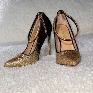 Glitter Ombré Heels